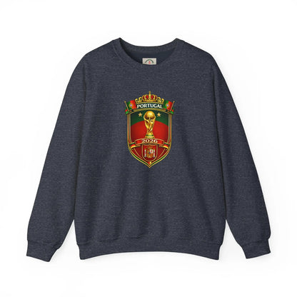 Portugal World Cup 2022 Crest Sweatshirt by Printify