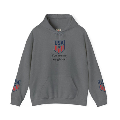 Customizable - SoccerSnug Heavy Blend Hoodie Unisex With Front Pocket Drawcord by Printify