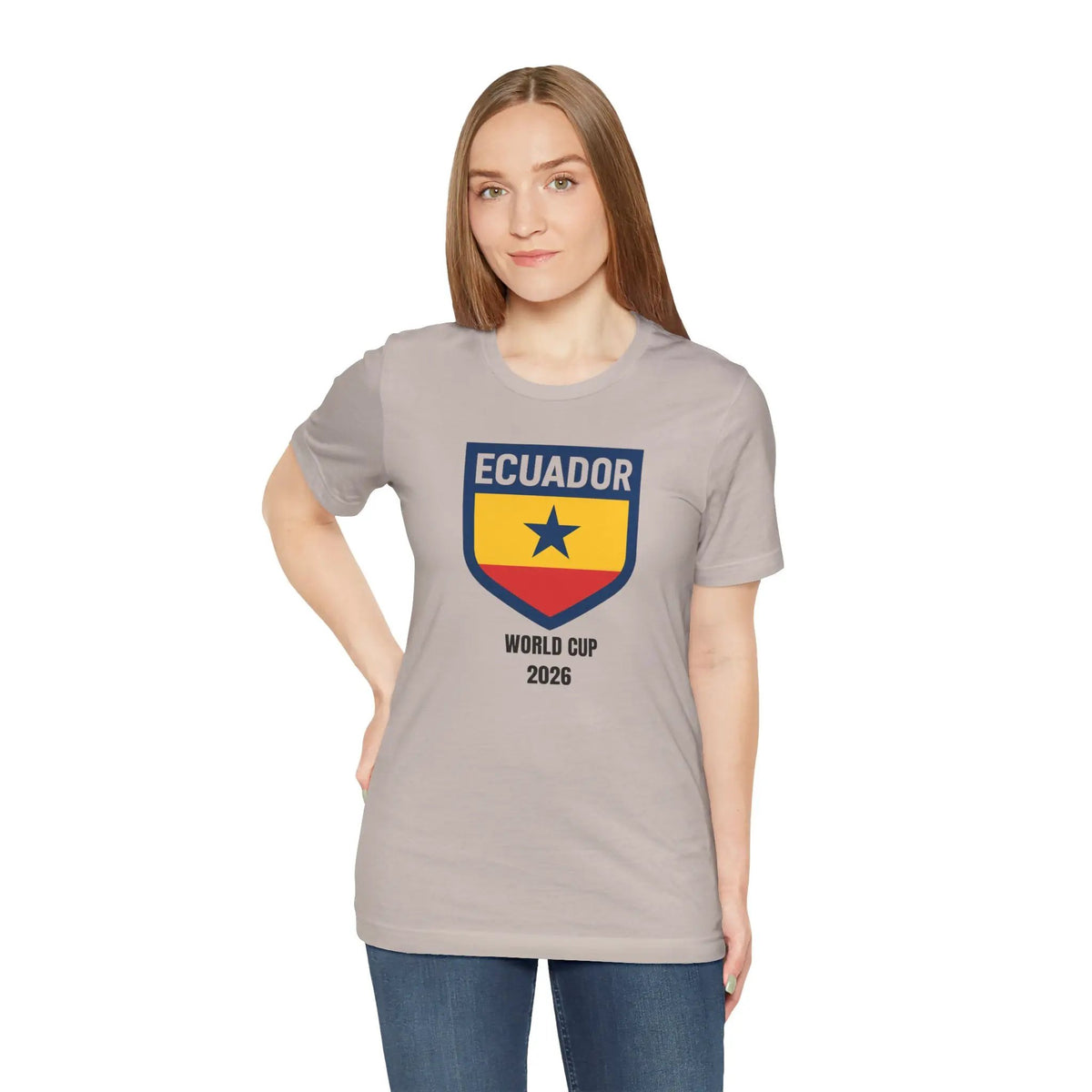 Ecuador World Cup 2026 Unisex Cotton Crew Tee by Printify