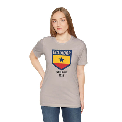 Ecuador World Cup 2026 Unisex Cotton Crew Tee by Printify