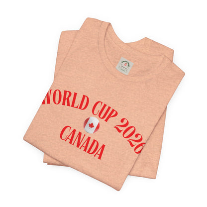 World Cup 2026 Canada T-Shirt — Canadian Soccer Fan Tee