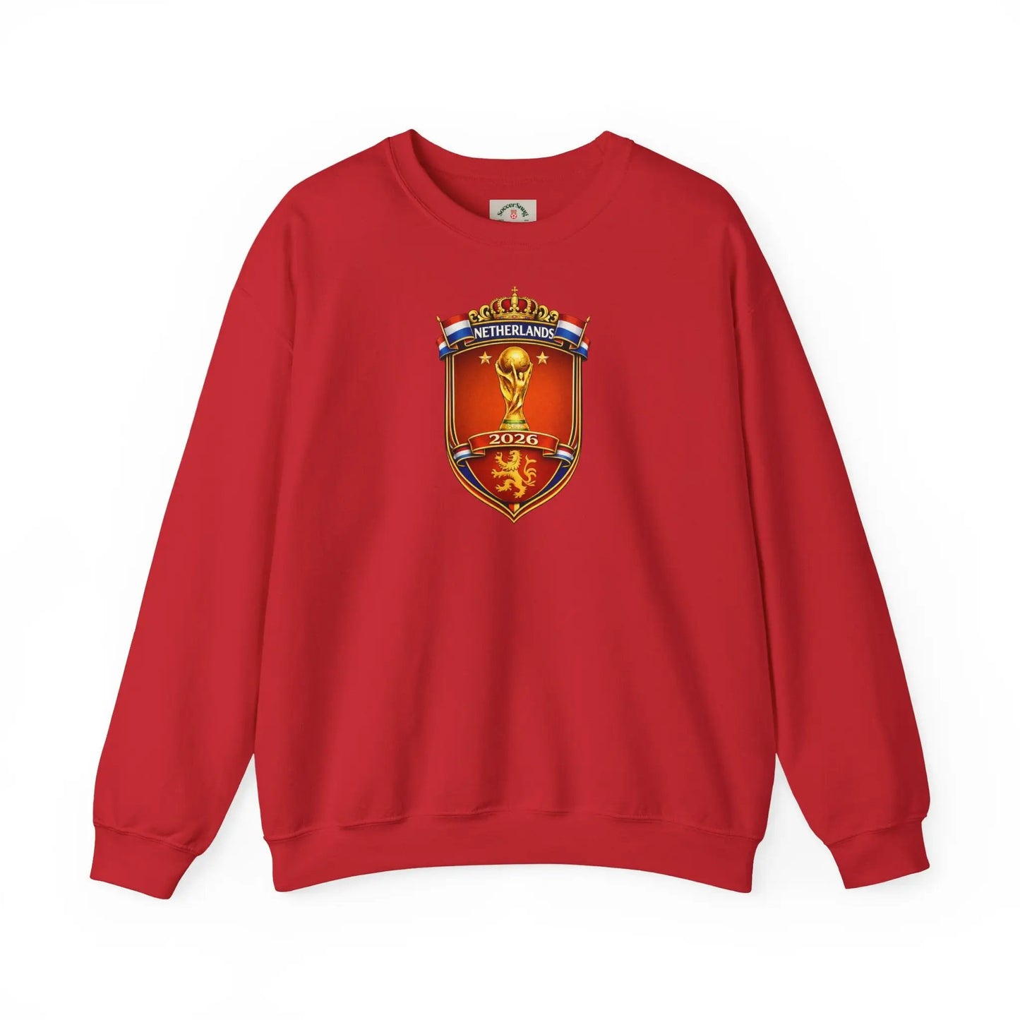 Netherlands 2026 World Cup Crest Crewneck by Printify