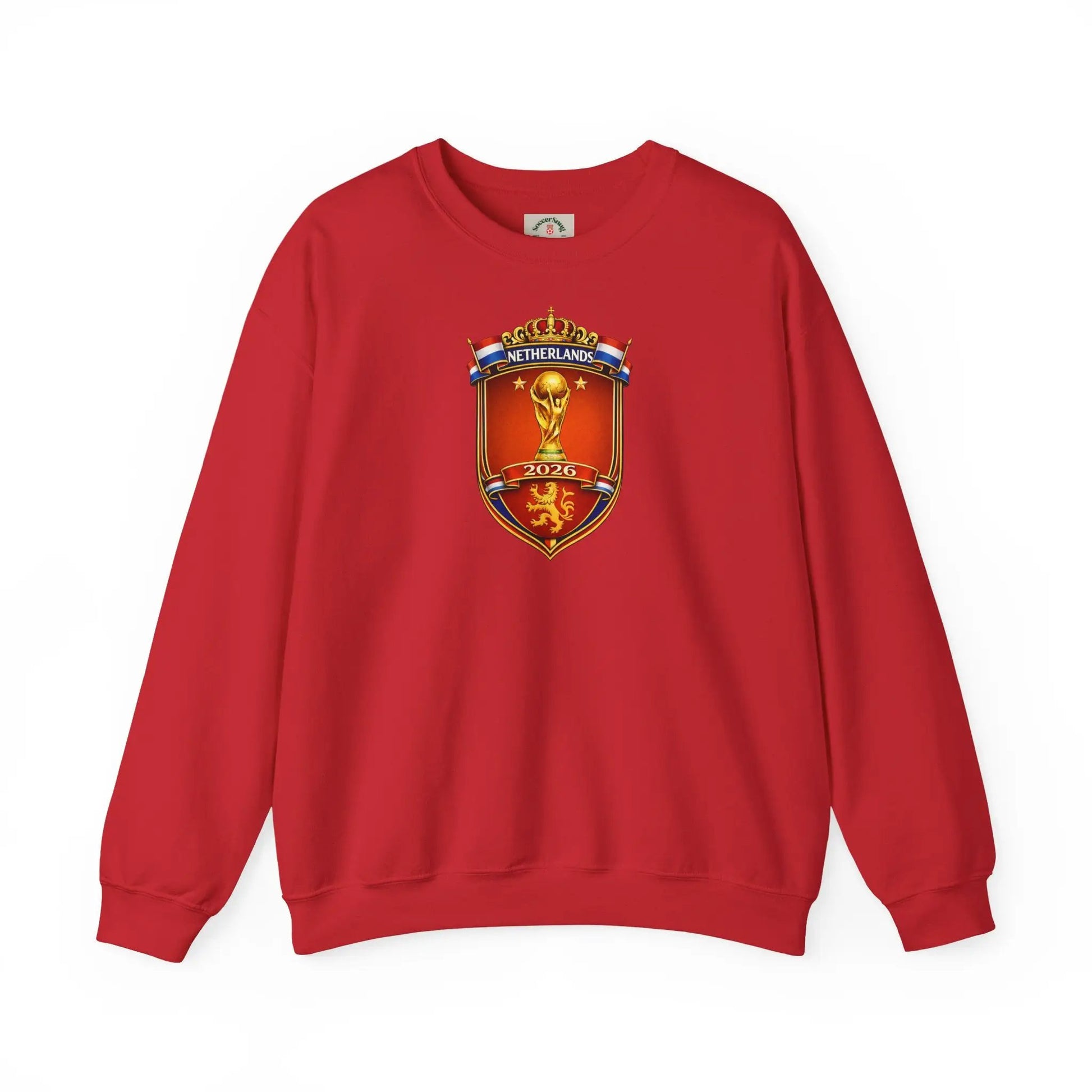 Netherlands 2026 World Cup Crest Crewneck by Printify