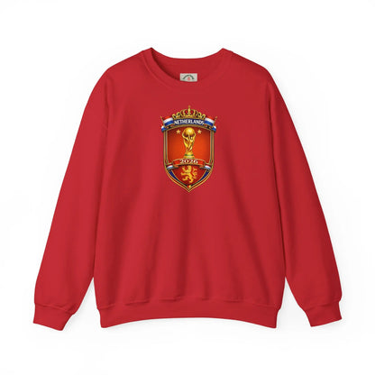 Netherlands 2026 World Cup Crest Crewneck by Printify