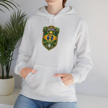 Brazil World Cup 2026 Hooded Sweatshirt by Printify