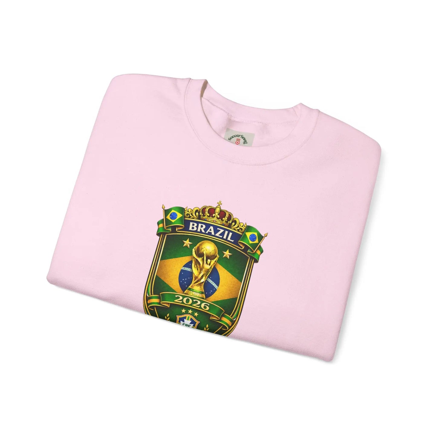 Brazil World Cup 2026 Crewneck Sweatshirt by Printify
