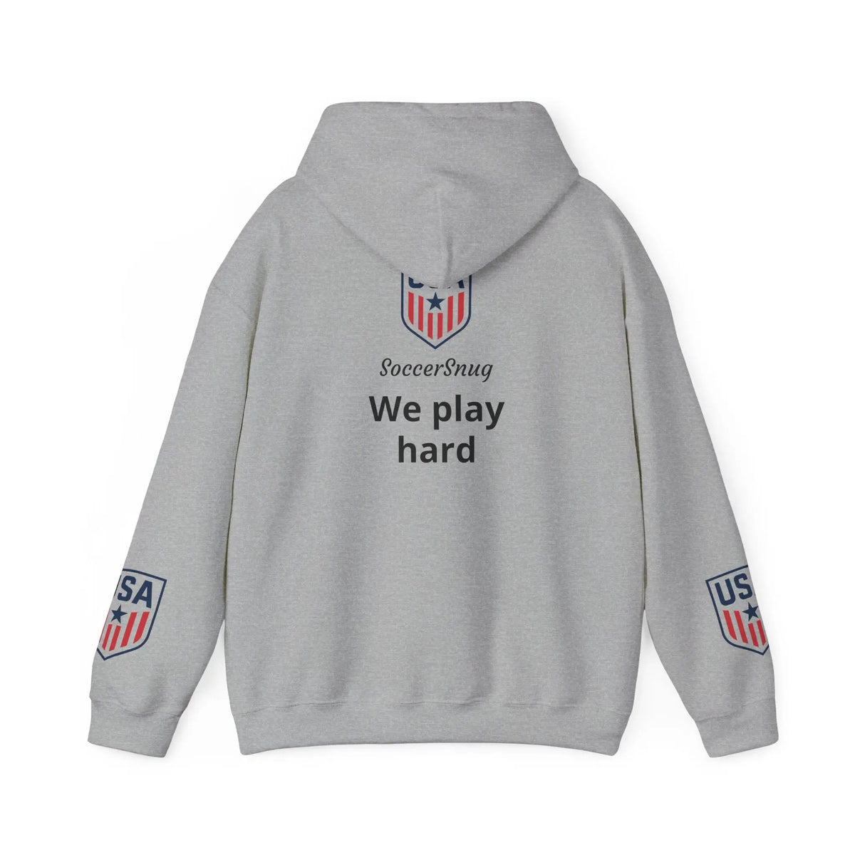 Customizable - SoccerSnug Heavy Blend Hoodie Unisex With Front Pocket Drawcord by Printify