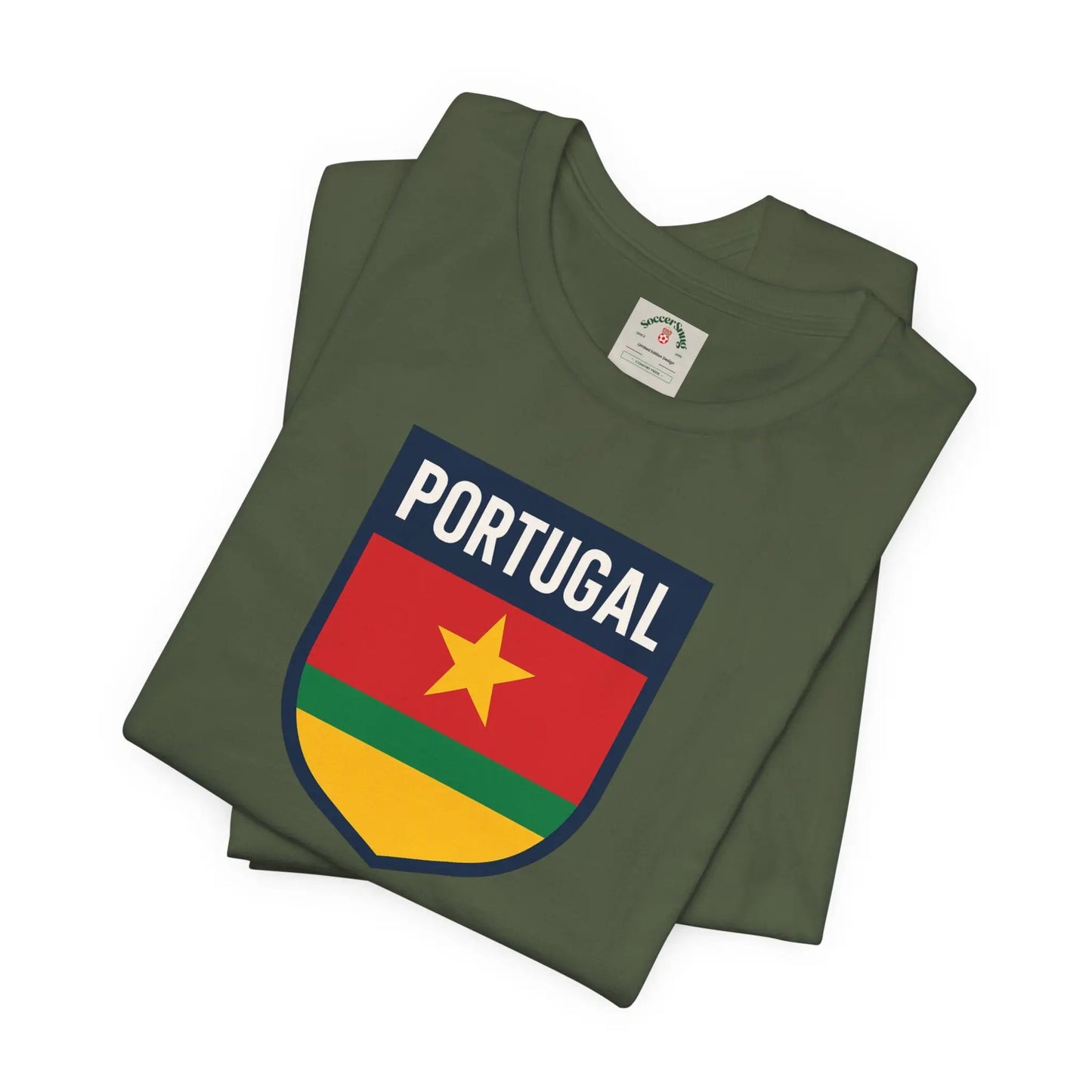 Portugal World Cup 2026 Unisex Cotton Crew Tee by Printify