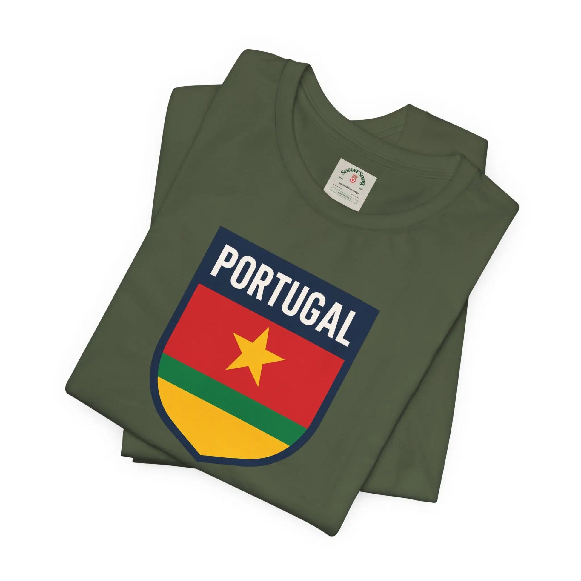Portugal World Cup 2026 Unisex Cotton Crew Tee by Printify
