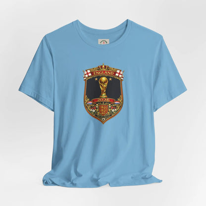 England World Cup 2026 Unisex Cotton Crew Tee by Printify