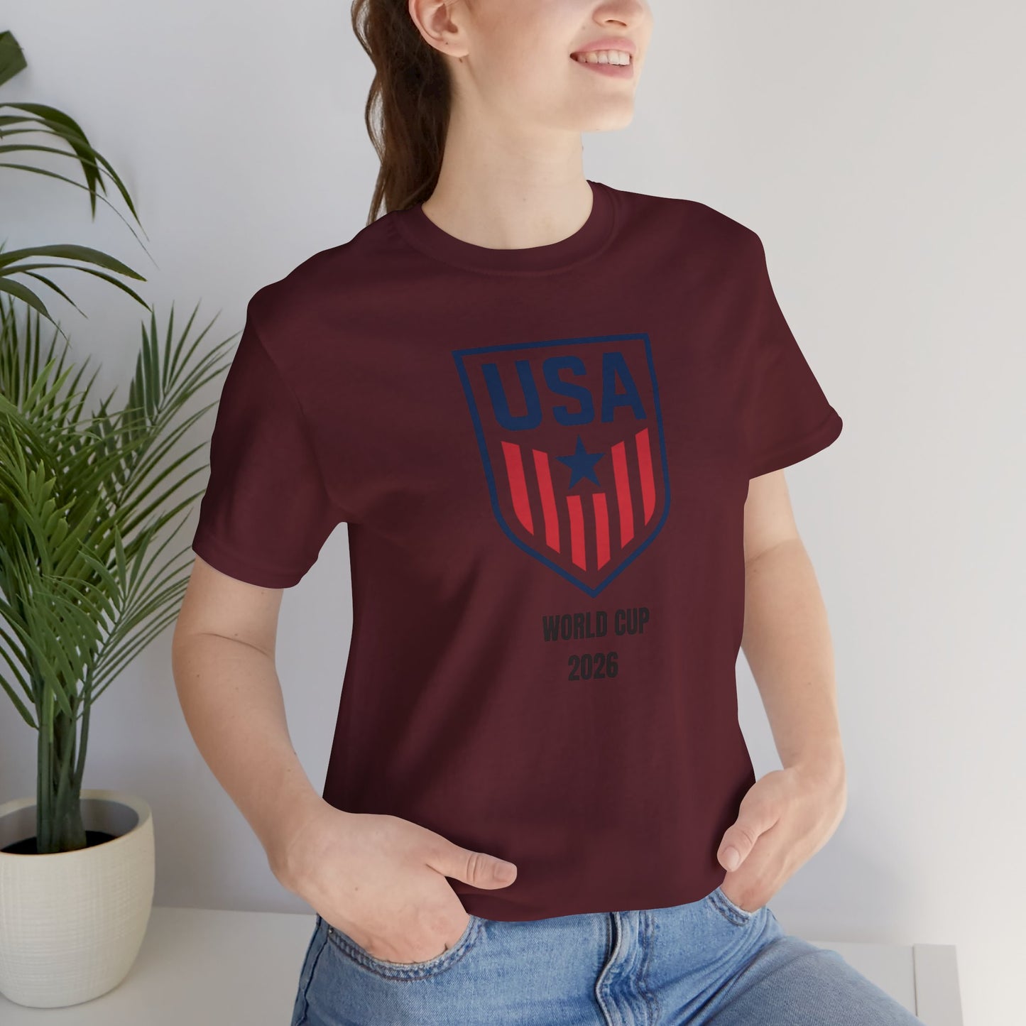 USA World Cup 2026 Unisex Cotton Crew Tee