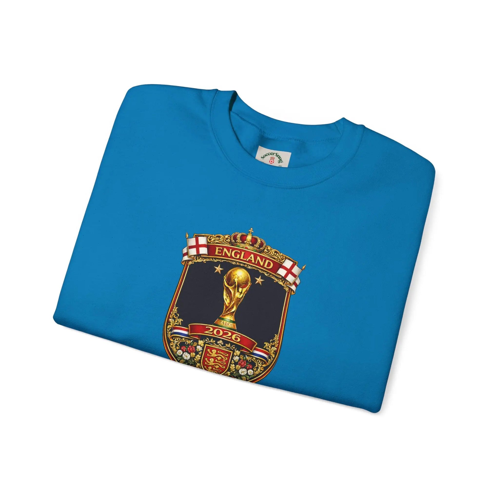 England World Cup Crewneck Sweatshirt by Printify