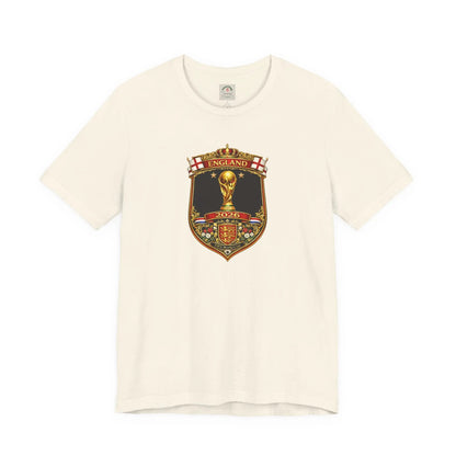 England World Cup 2026 Unisex Cotton Crew Tee by Printify