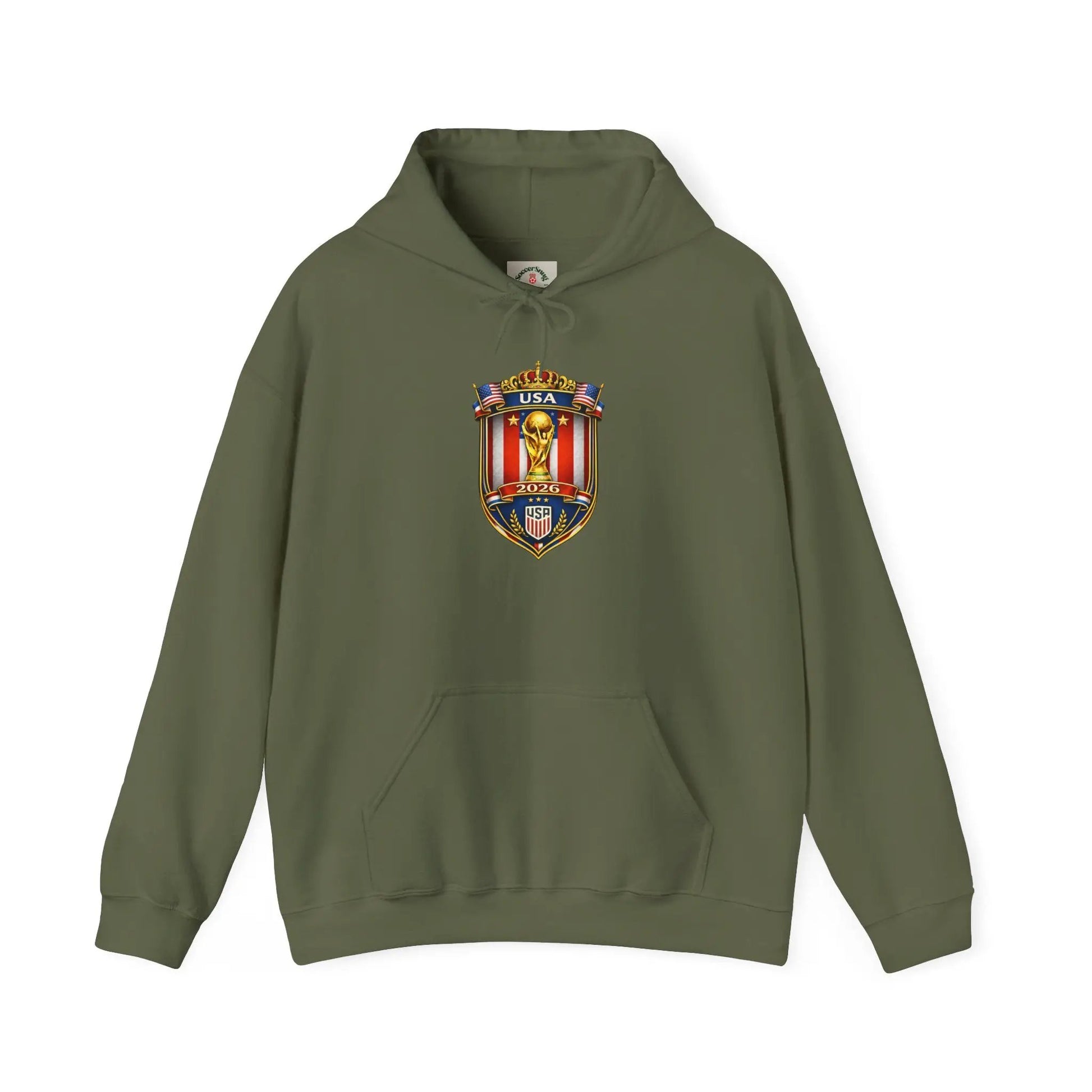 USA World Cup 2026 Hooded Sweatshirt by Printify