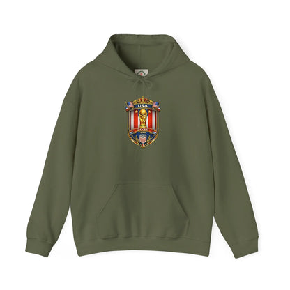 USA World Cup 2026 Hooded Sweatshirt by Printify