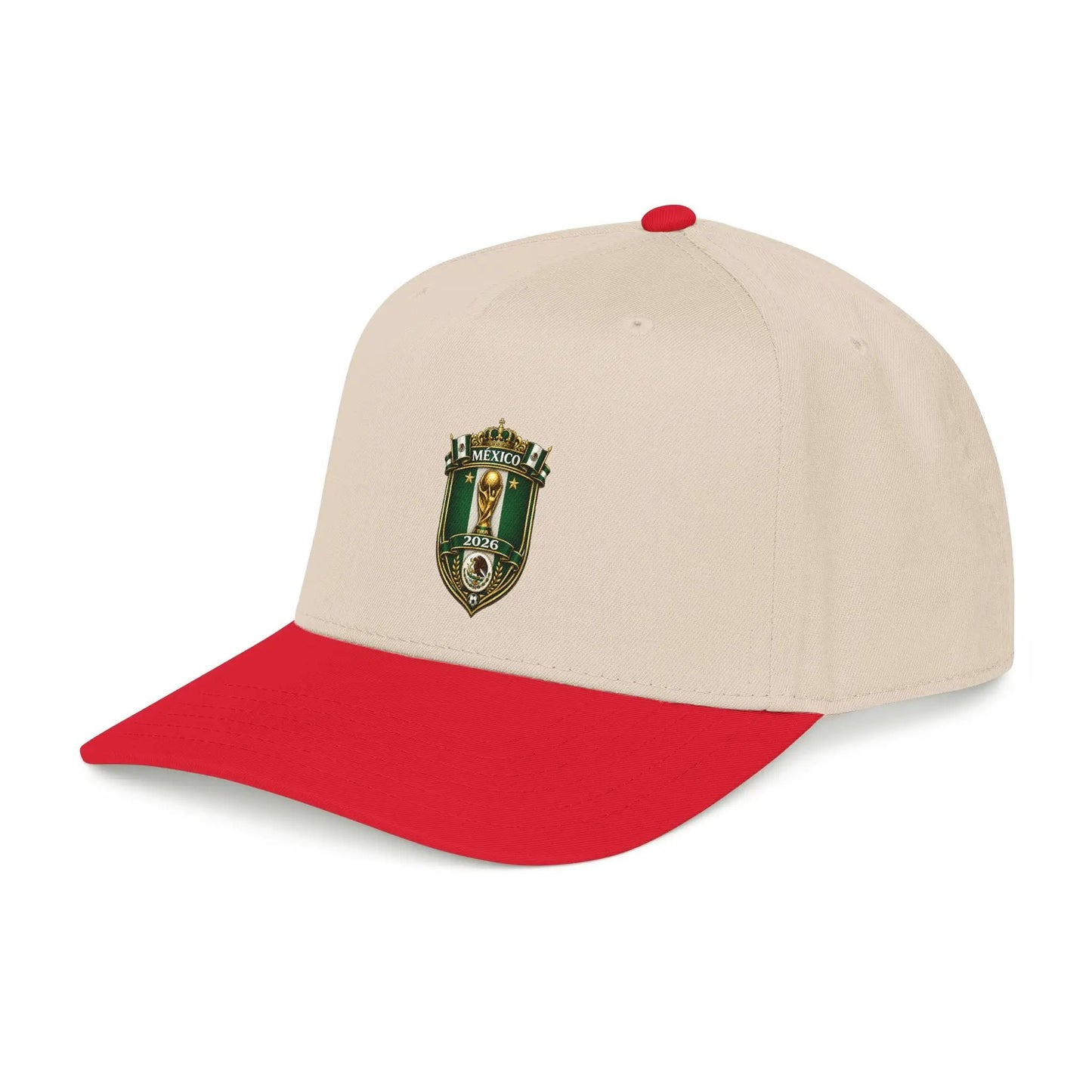 Mexico World Cup 2026 Mid Profile Adjustable Structured Baseball Cap by Printify