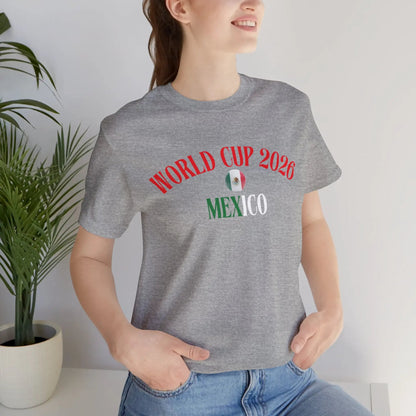 Mexico World Cup 2026 Unisex Jersey Short Sleeve Tee by Printify