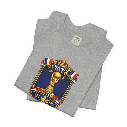 France World Cup 2026 Soccer Tee by Printify