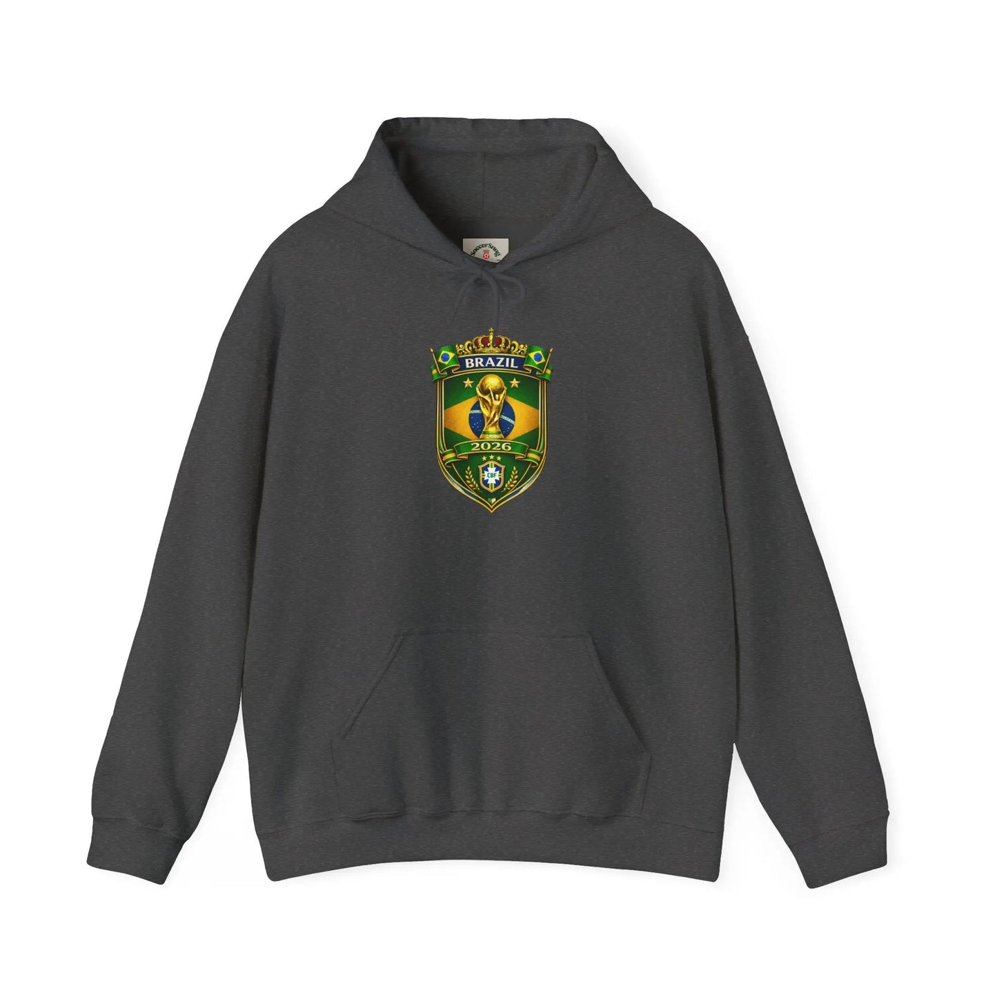 Brazil World Cup 2026 Hooded Sweatshirt by Printify
