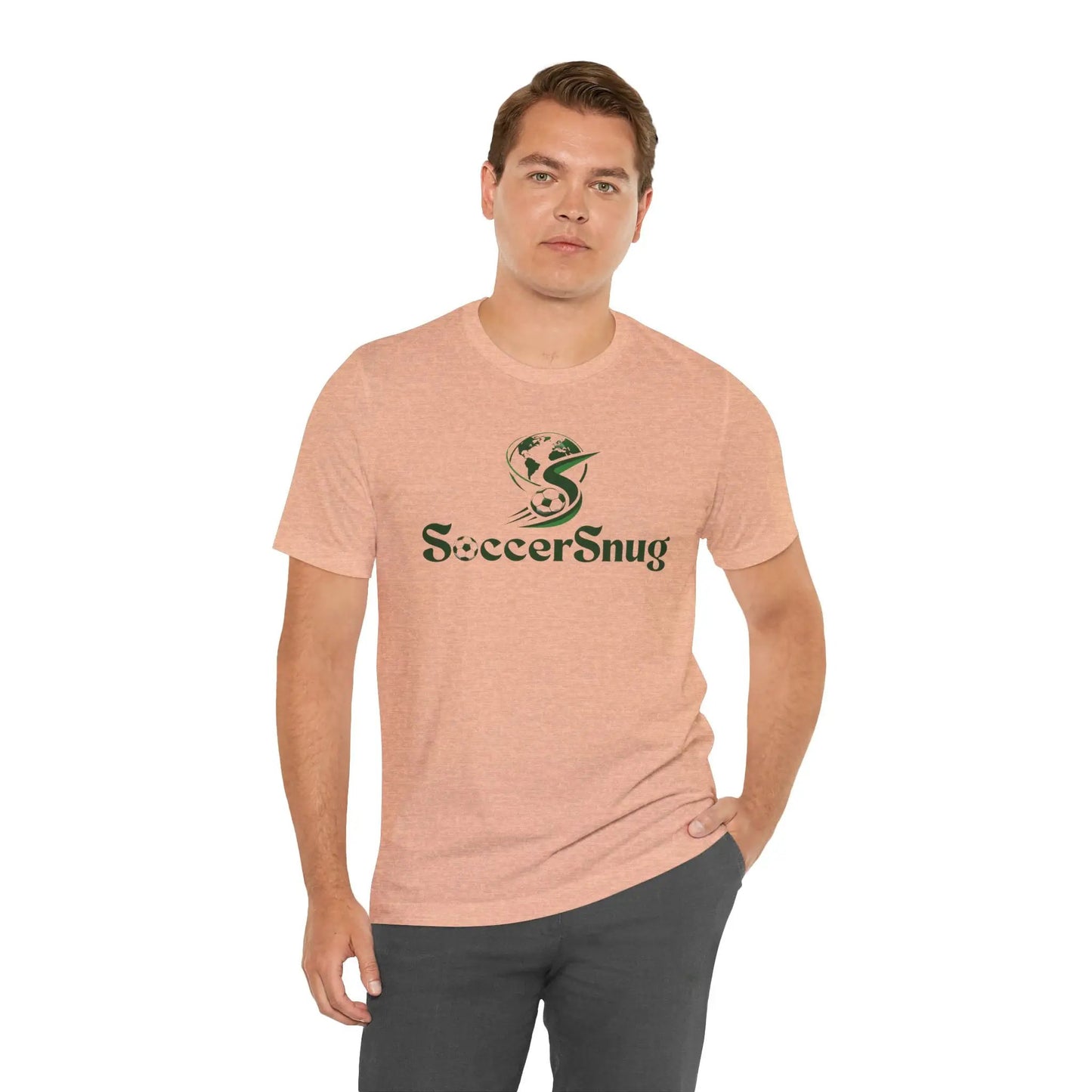 SoccerSnug Unisex Soccer Short Sleeve Tee by Printify