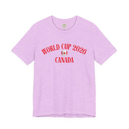 World Cup 2026 Canada T-Shirt — Canadian Soccer Fan Tee