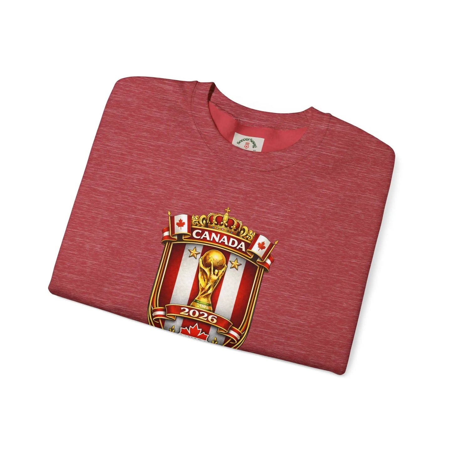 Canada World Cup 2026 Crewneck Sweatshirt by Printify