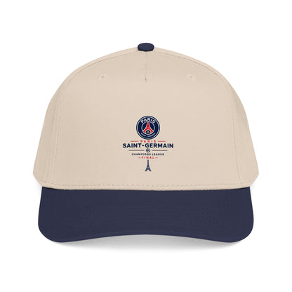 PSG Champions League Mid Profile Baseball Hat