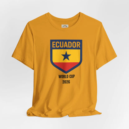 Ecuador World Cup 2026 Unisex Cotton Crew Tee by Printify