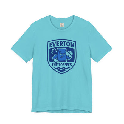 Everton 'The Toffees' Crest T-Shirt — Football Fan Tee