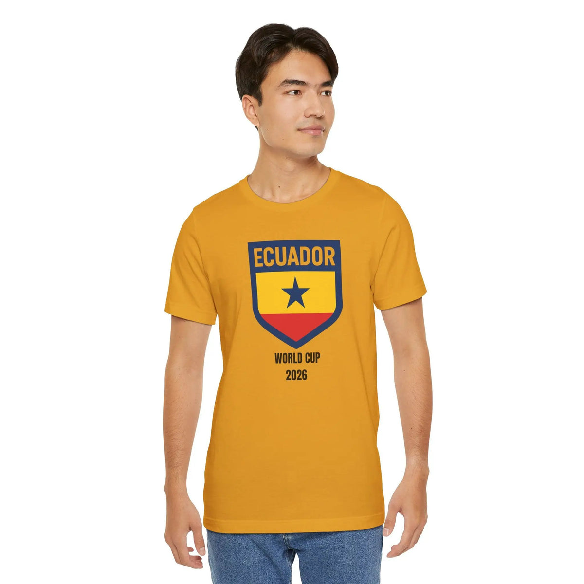 Ecuador World Cup 2026 Unisex Cotton Crew Tee by Printify