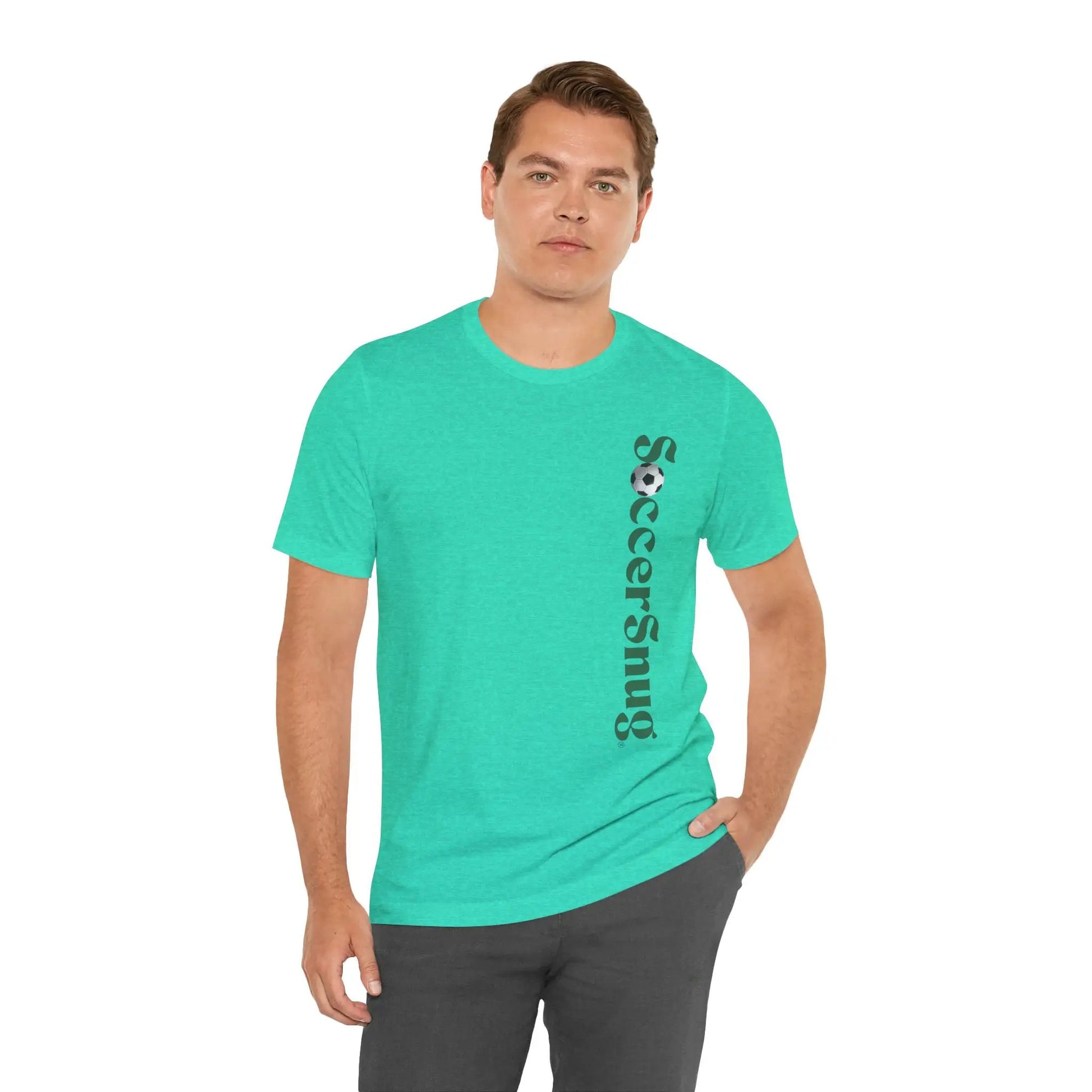 SoccerSnug Unisex Soccer Jersey Short Sleeve Tee by Printify