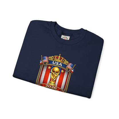 USA World Cup 2026 sweatshirt Crewneck Sweatshirt by Printify