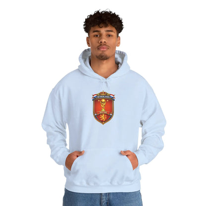 Netherlands World Cup 2026 Crest Hoodie Lion Shield Emblem Sweatshirt by Printify