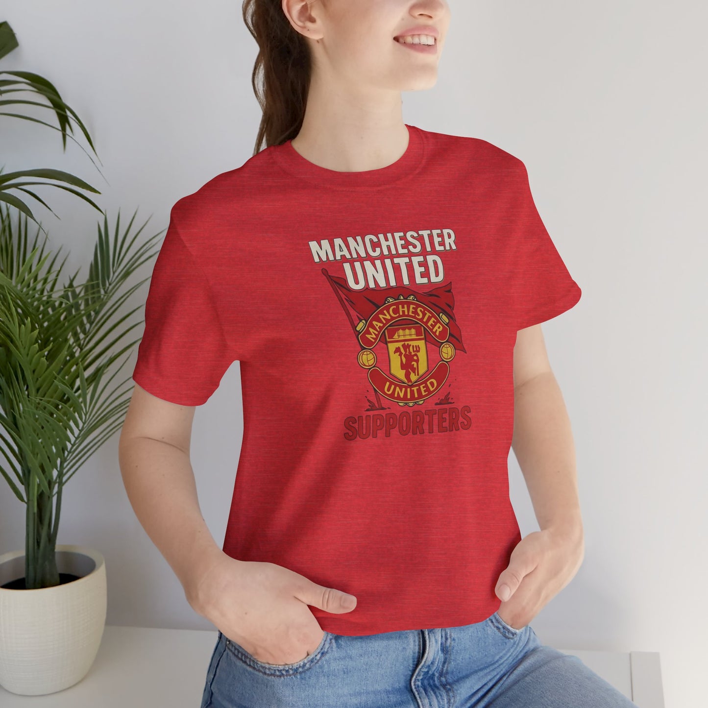 Manchester United Unisex Cotton Crew Tee