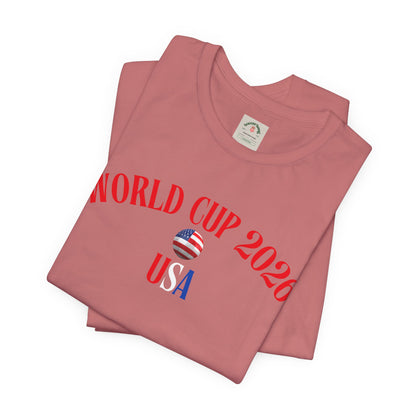 World Cup 2026 USA T-Shirt — Patriotic Soccer Tee