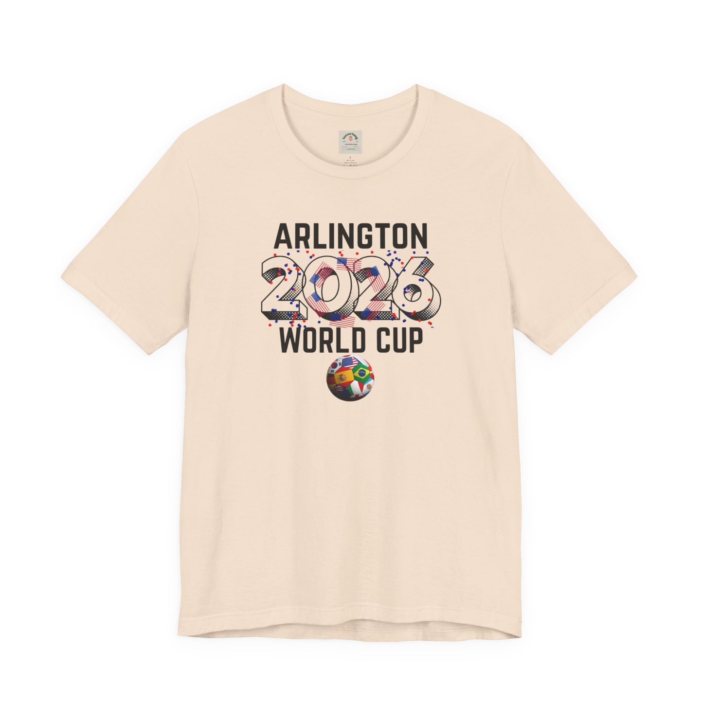 Arlington 2026 World Cup Soccer Tee — Commemorative Fan T‑Shirt