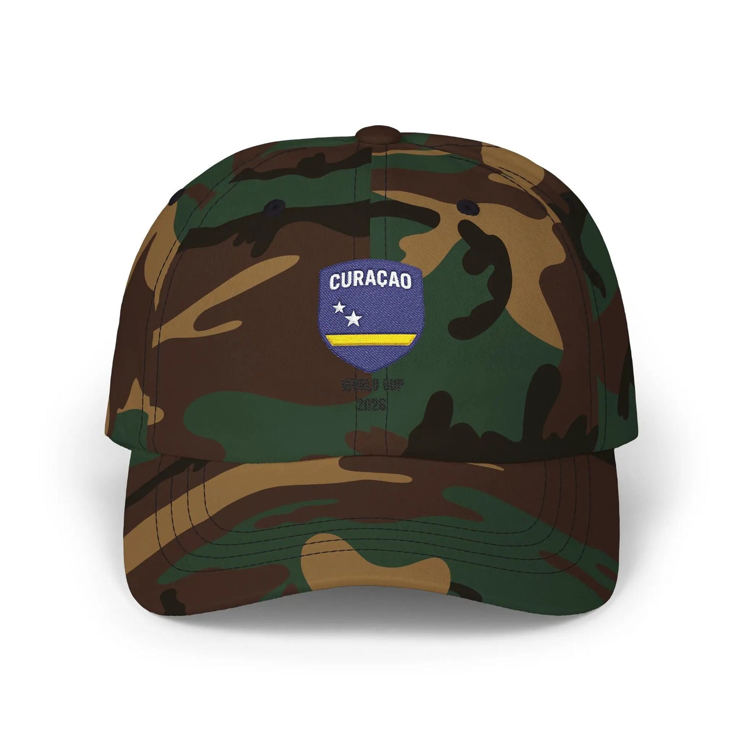 Curacao World Cup 2026 Classic Dad Cap Cotton Adjustable Low Profile by Printify
