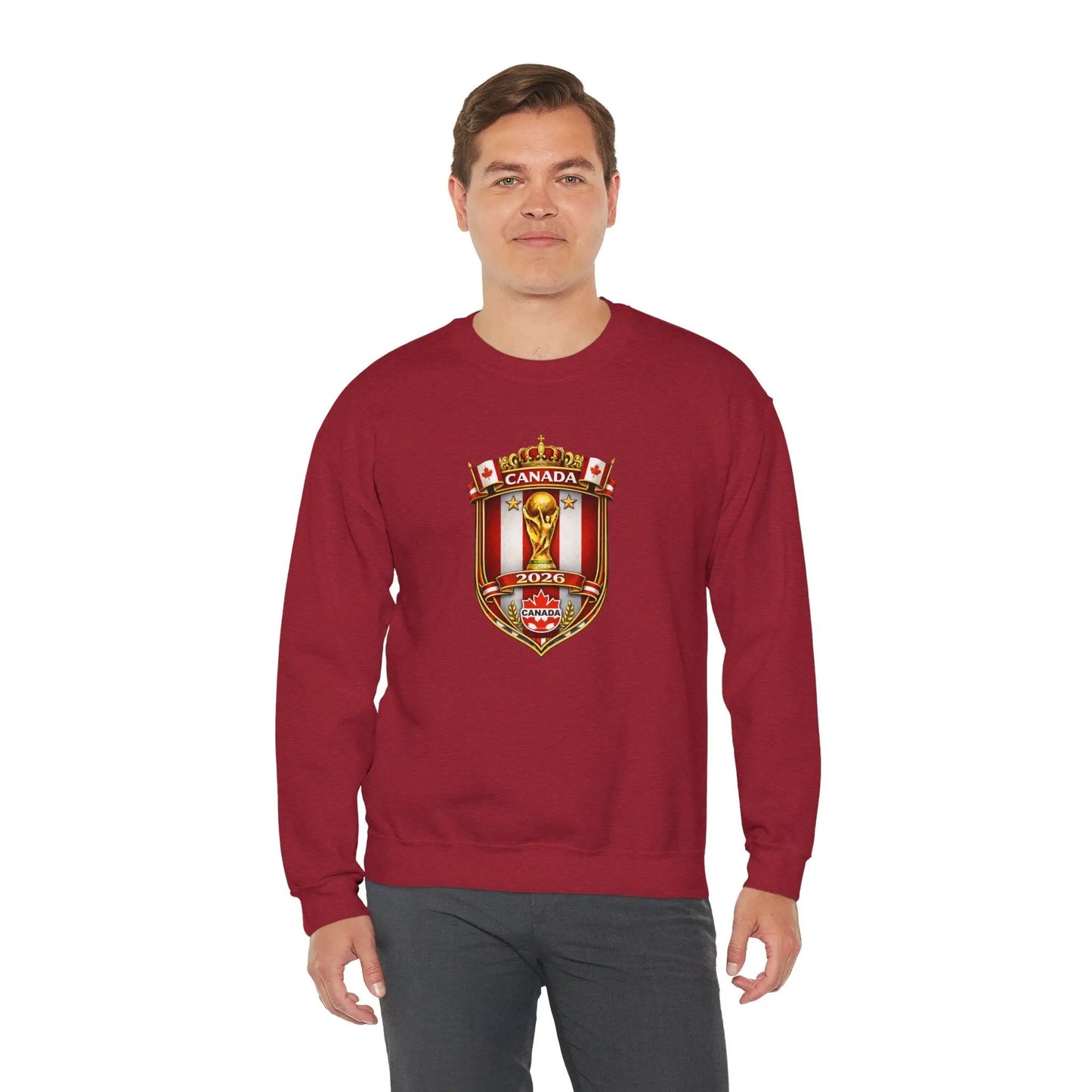 Canada World Cup 2026 Crewneck Sweatshirt by Printify