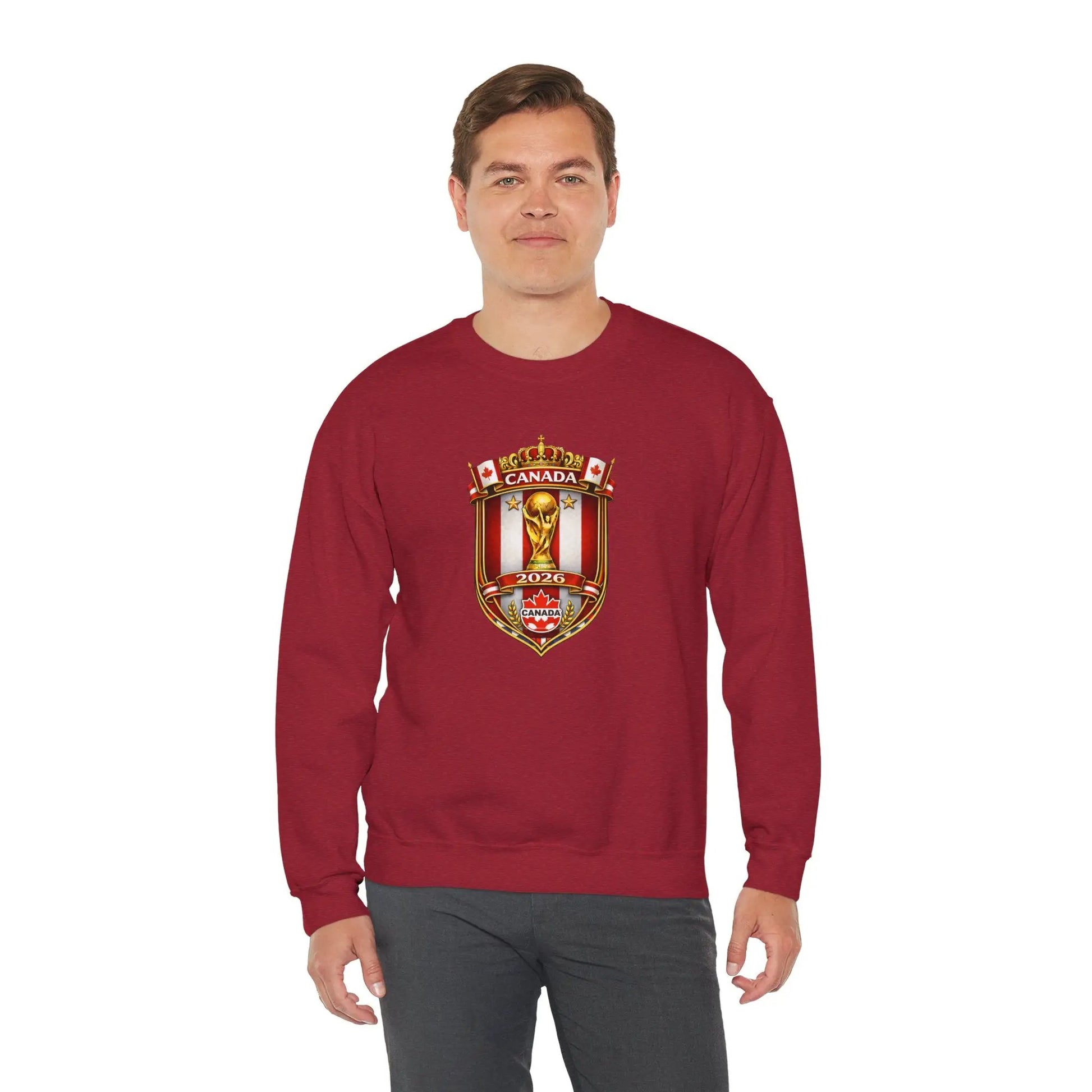Canada World Cup 2026 Crewneck Sweatshirt by Printify