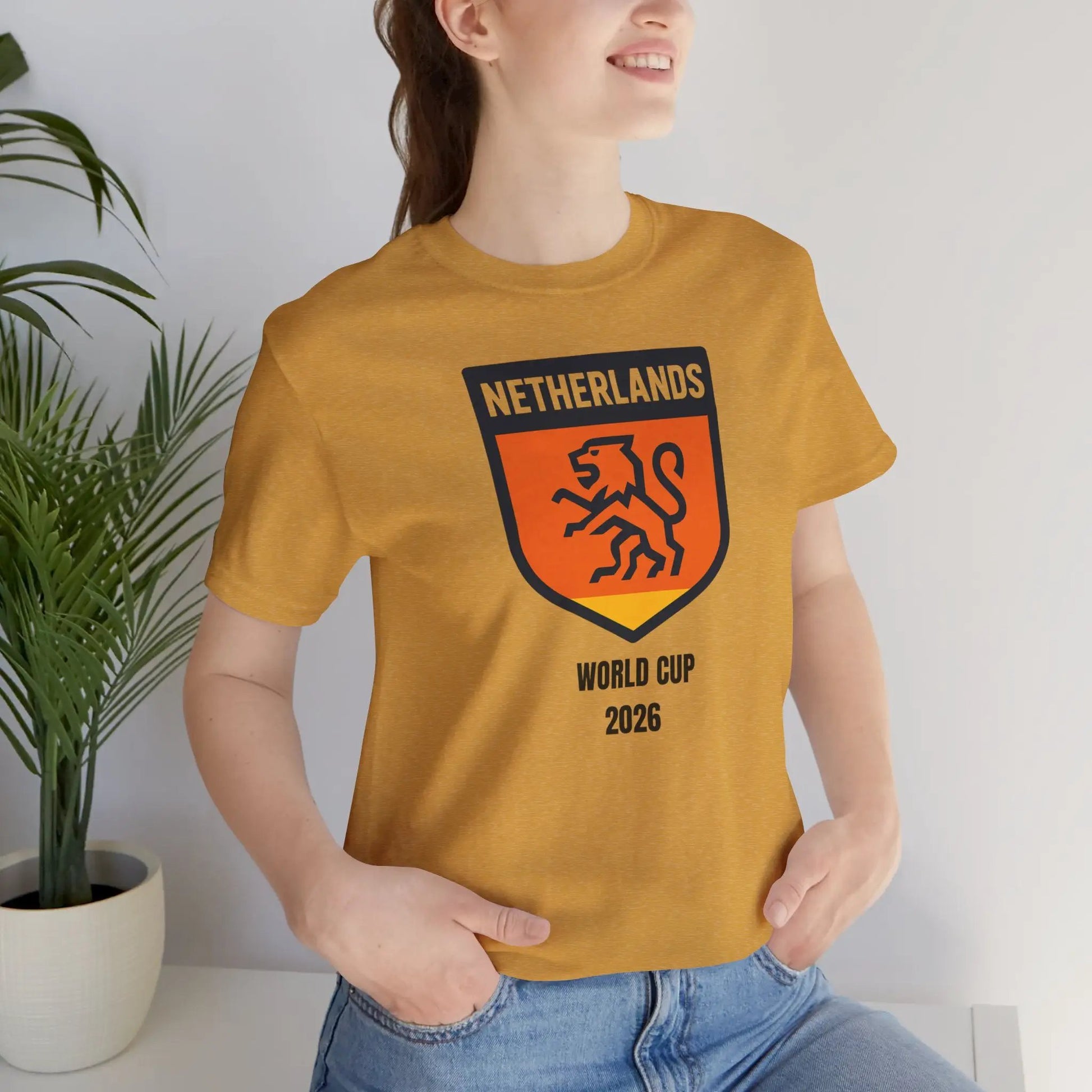 Netherlands World Cup 2026 Unisex Cotton Crew Tee by Printify