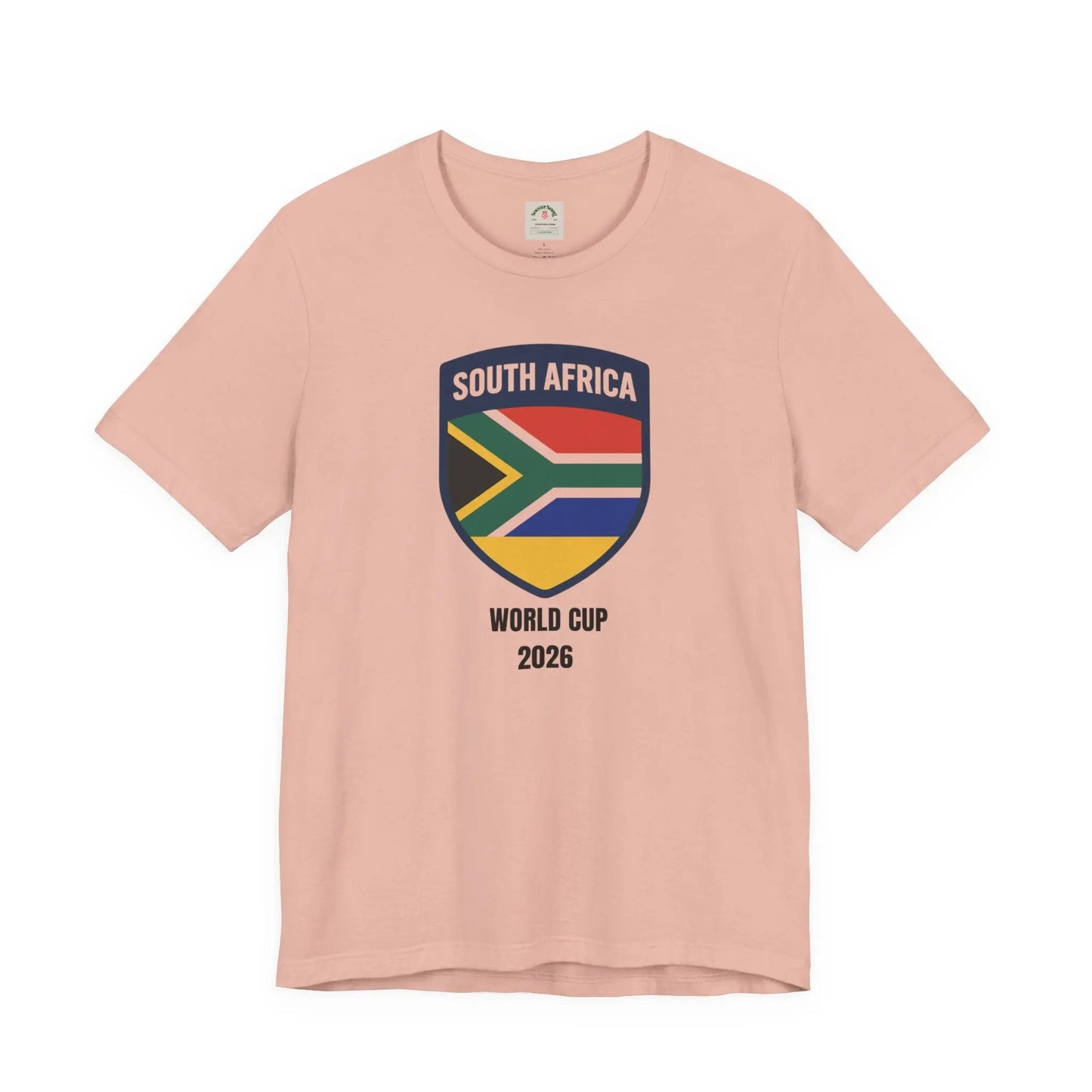 South Africa World Cup 2026 Unisex Cotton Crew Tee by Printify