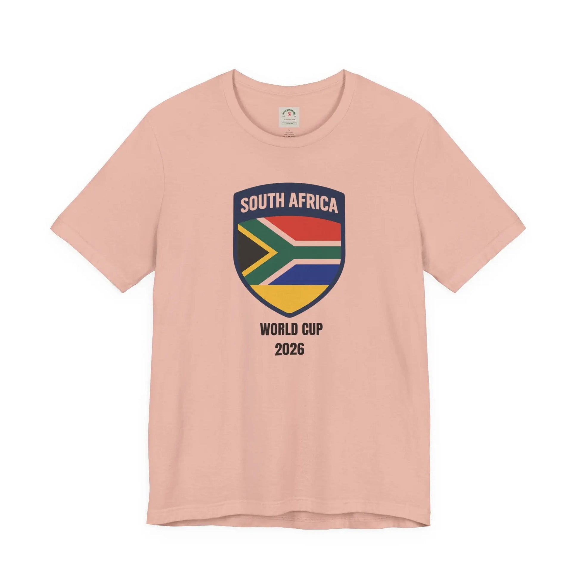 South Africa World Cup 2026 Unisex Cotton Crew Tee by Printify
