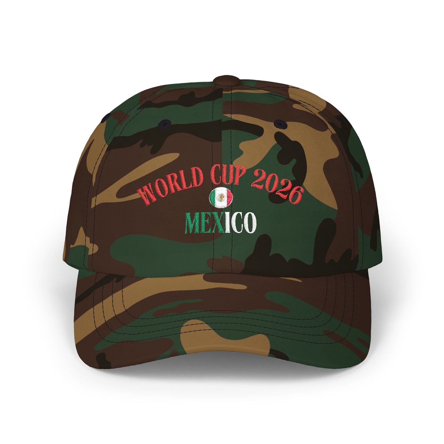 Mexico World Cup 2026 Dad Cap — Soccer Fan Baseball Hat