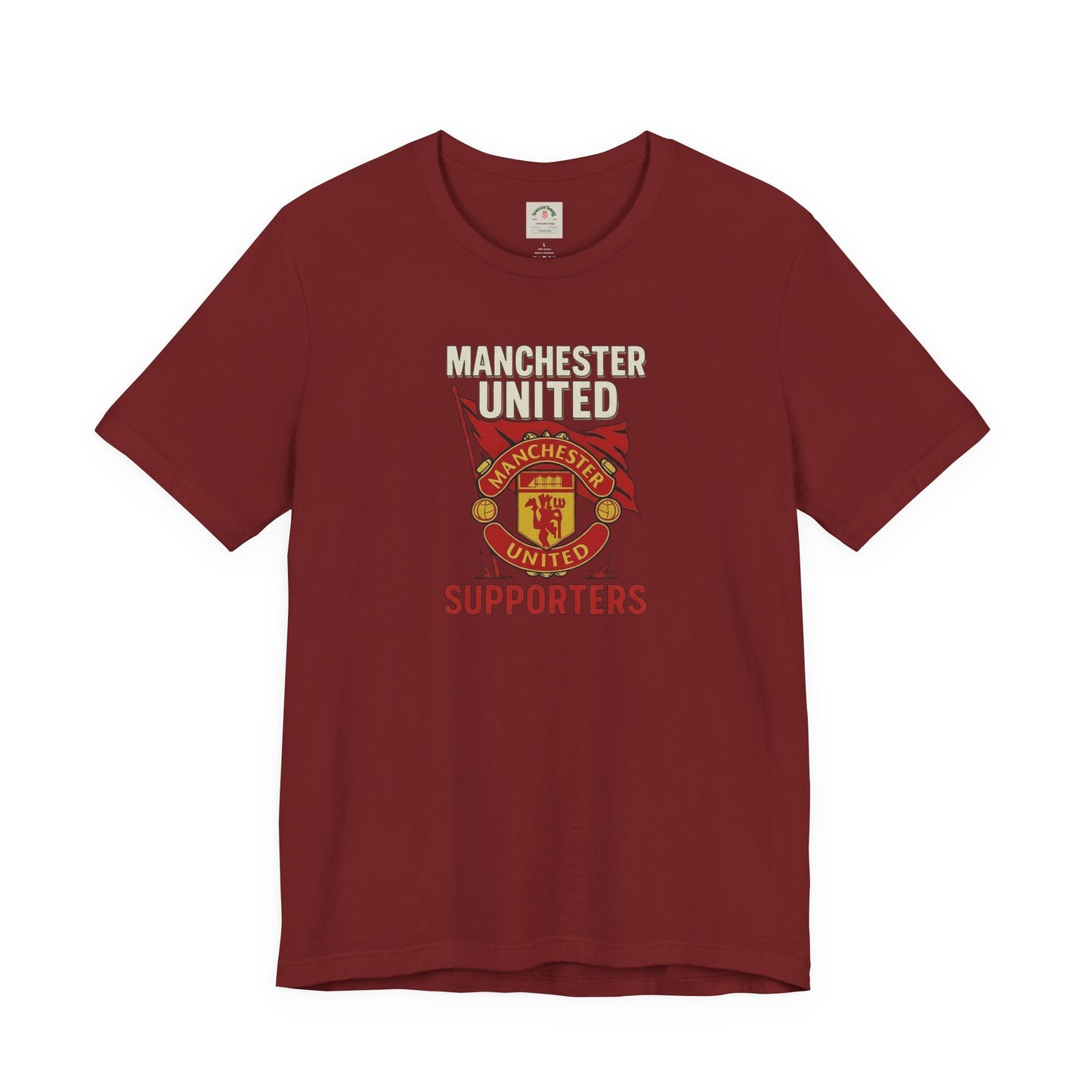 Manchester United Unisex Cotton Crew Tee
