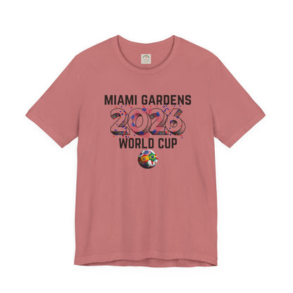 Miami Gardens World Cup Unisex Cotton Crew Tee