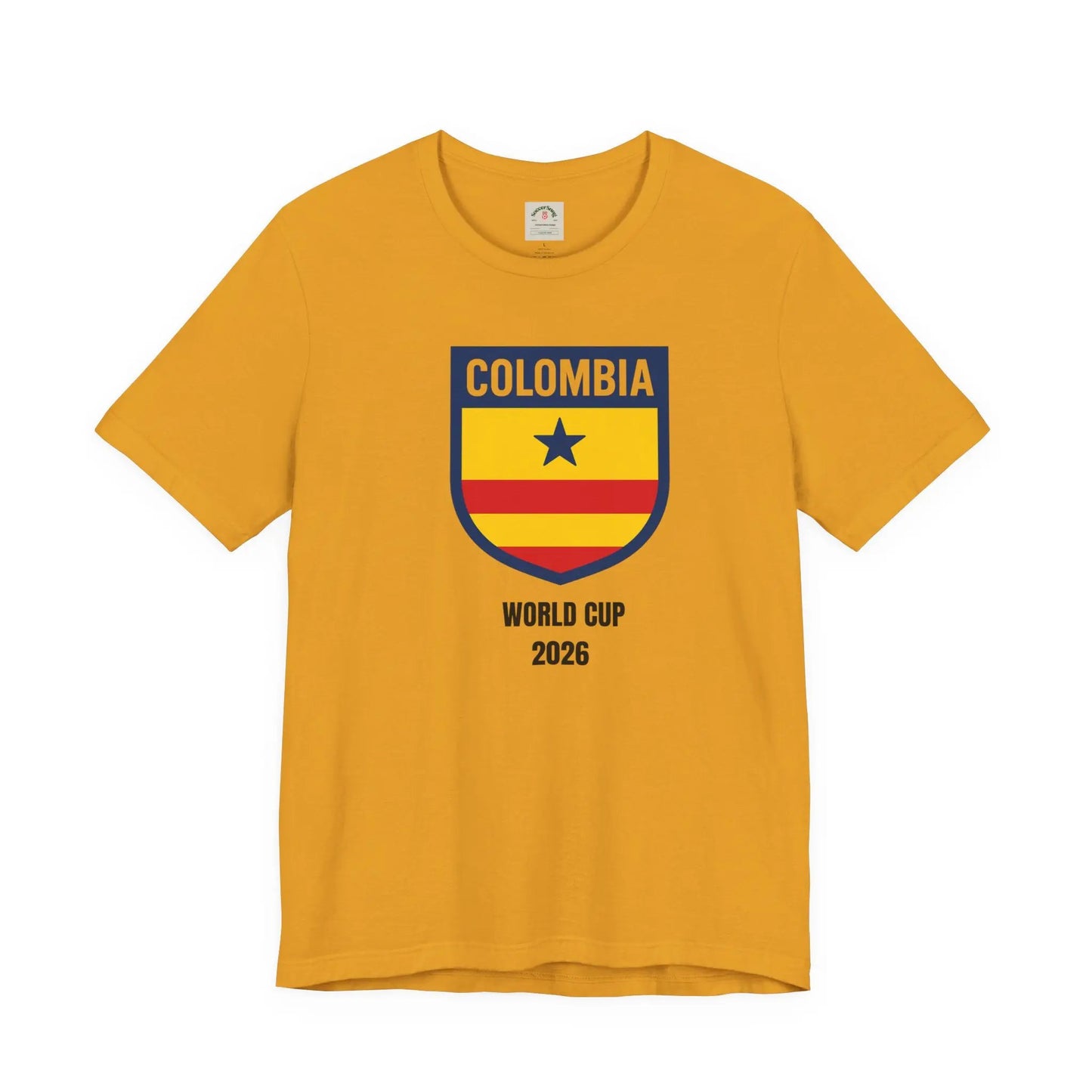 Columbia World Cup 2026 Unisex Cotton Crew Tee by Printify