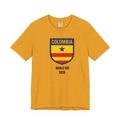 Columbia World Cup 2026 Unisex Cotton Crew Tee by Printify