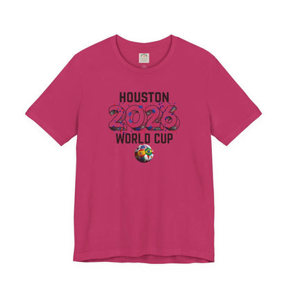 Houston World Cup 2026 Host Unisex Cotton Crew Tee by Printify