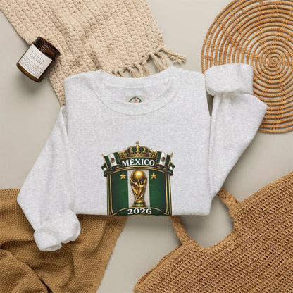 Mexico World Cup 2026 Crewneck Sweatshirt by Printify