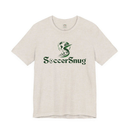SoccerSnug Unisex Soccer Short Sleeve Tee by Printify